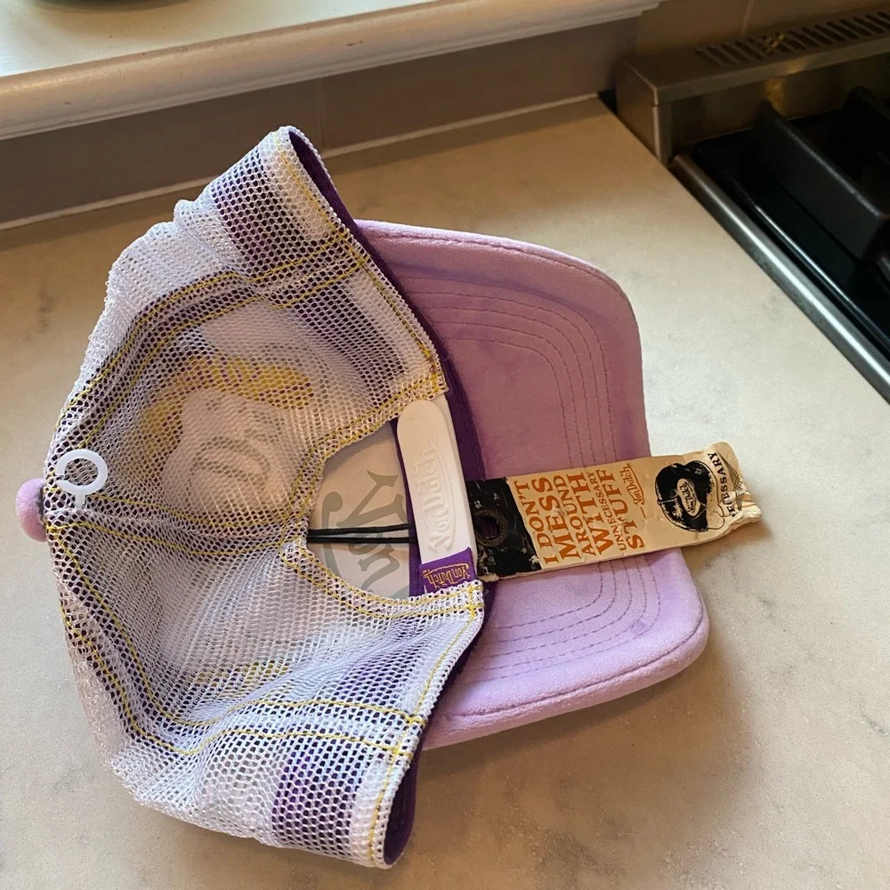 Von Dutch Purple and Yellow Cap - Picture 3 of 4